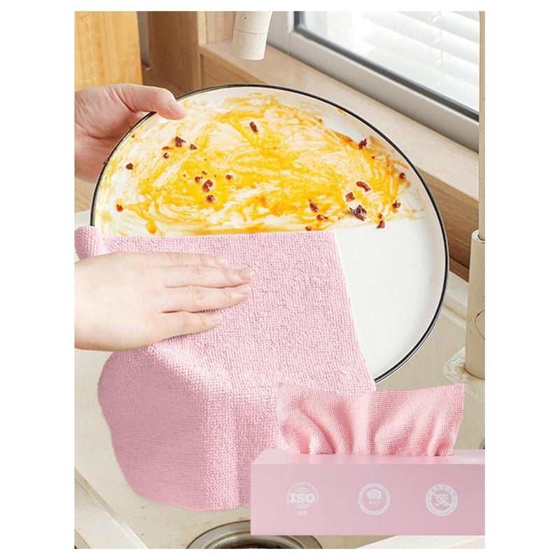 40-Piece Microfiber Cleaning Cloth Set - Image 3