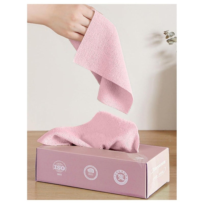 40-Piece Microfiber Cleaning Cloth Set - Image 1