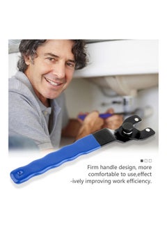 Y&D Grinder Wrench With Adjustable Lock-Nut Blue 20.00x1.00x5.00cm  - Image 5