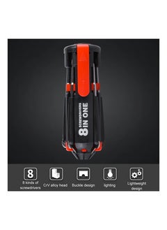 Y&D 8-in-1 Screwdriver Set, General Maintenance Tools Ratchet with Worklight Nighttime Repair Home Toolkit Portable Kit for DIY Nightwork  - Image 5
