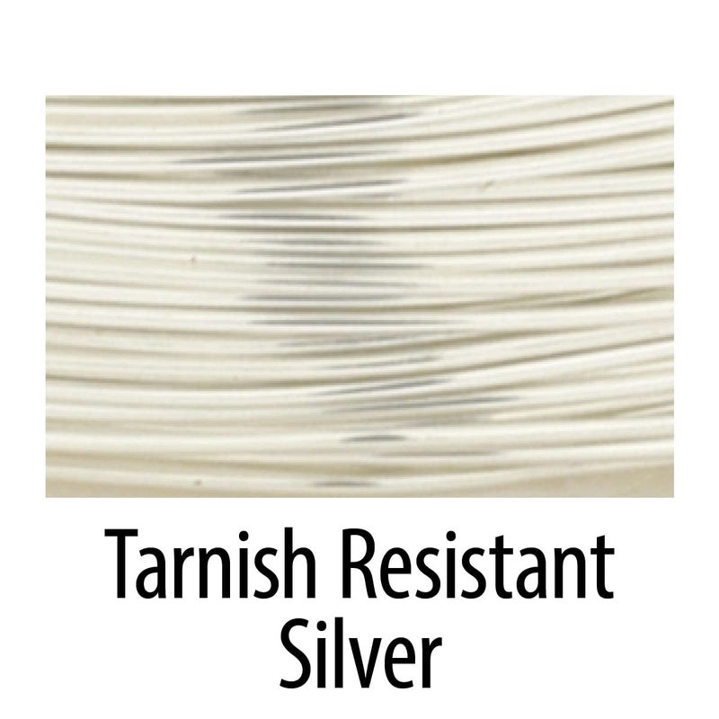 Artistic Wire, 28 Gauge Silver Plated Tarnish Resistant Colored Copper Craft Jewelry Wrapping Wire, Tarnish Resistant Silver, 15 yd - Image 2