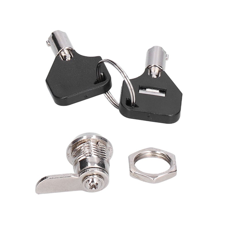 File Cabinet Locks Furniture Cam Locks Security Lock with Keys for Vending Machines Computers Closet Doors - Image 2