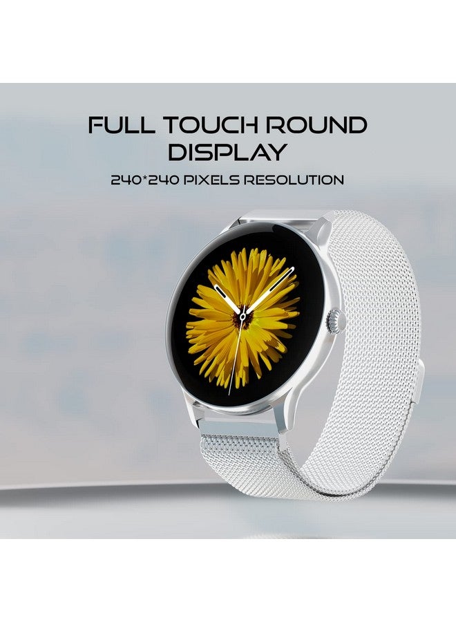 Fire-Boltt Fire-Boltt Phoenix Ultra Luxury Stainless Steel, Bluetooth Calling Smart Watch, AI Voice Assistant, Metal Body with 120+ Sports Modes, SpO2, Heart Rate Monitoring (Silver) - Image 3