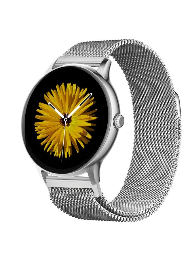 Fire-Boltt Fire-Boltt Phoenix Ultra Luxury Stainless Steel, Bluetooth Calling Smart Watch, AI Voice Assistant, Metal Body with 120+ Sports Modes, SpO2, Heart Rate Monitoring (Silver) - Image 1
