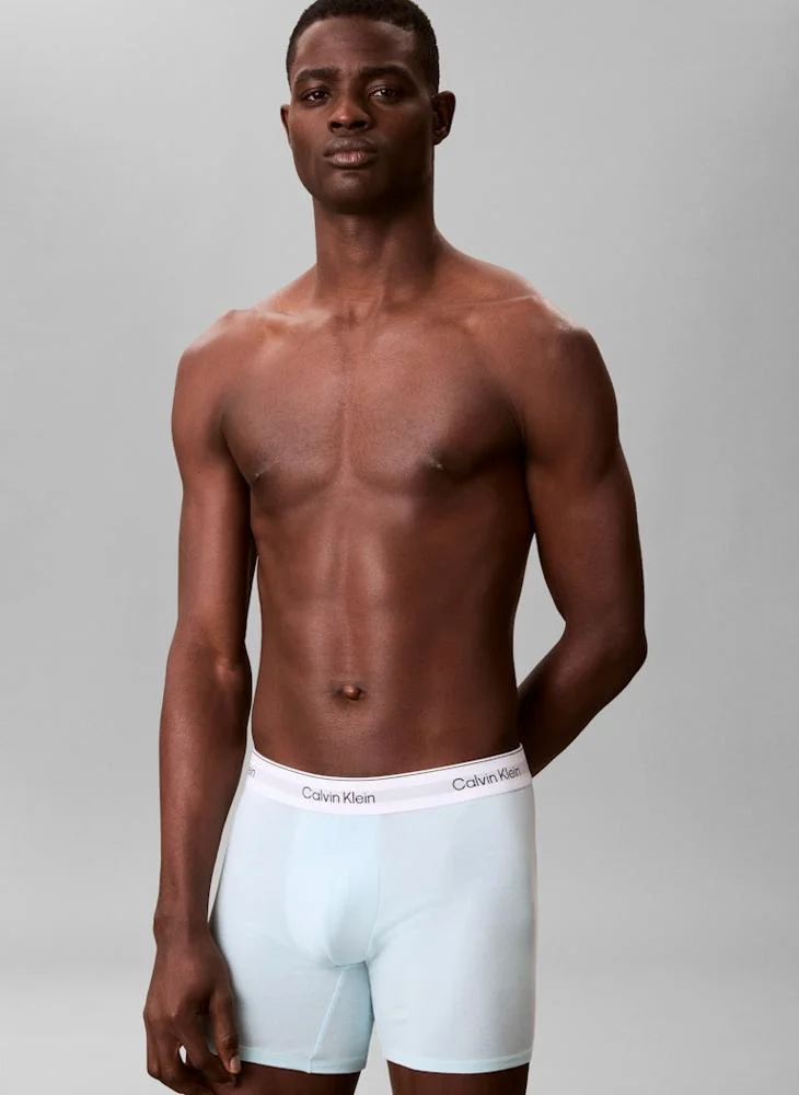 Calvin Klein  5 Pack Boxer - Icon Cotton Stretch for Men | Best Price UAE