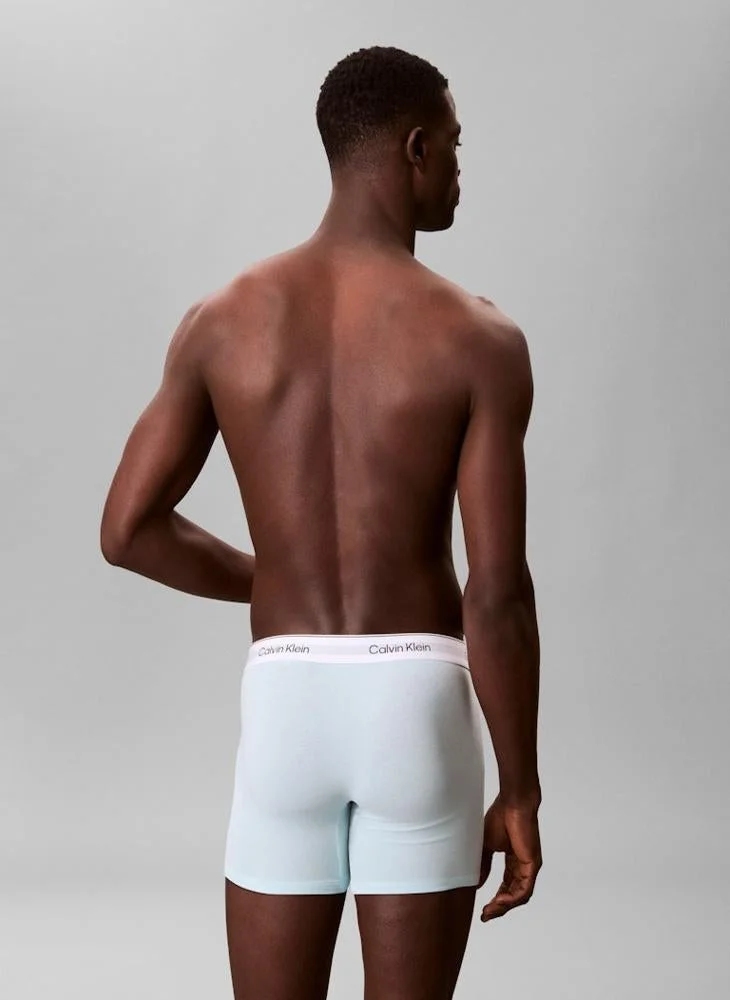 Calvin Klein  5 Pack Boxer - Icon Cotton Stretch for Men | Best Price UAE