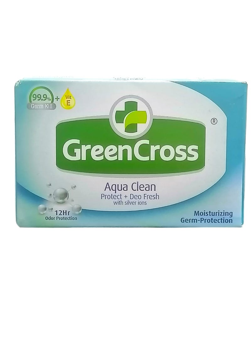 Green Cross Moisturizing Germ Protection Bar Aqua Clean 125g
