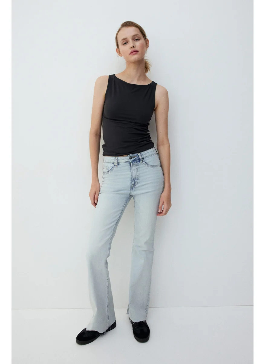 اتش اند ام Flared High Jeans