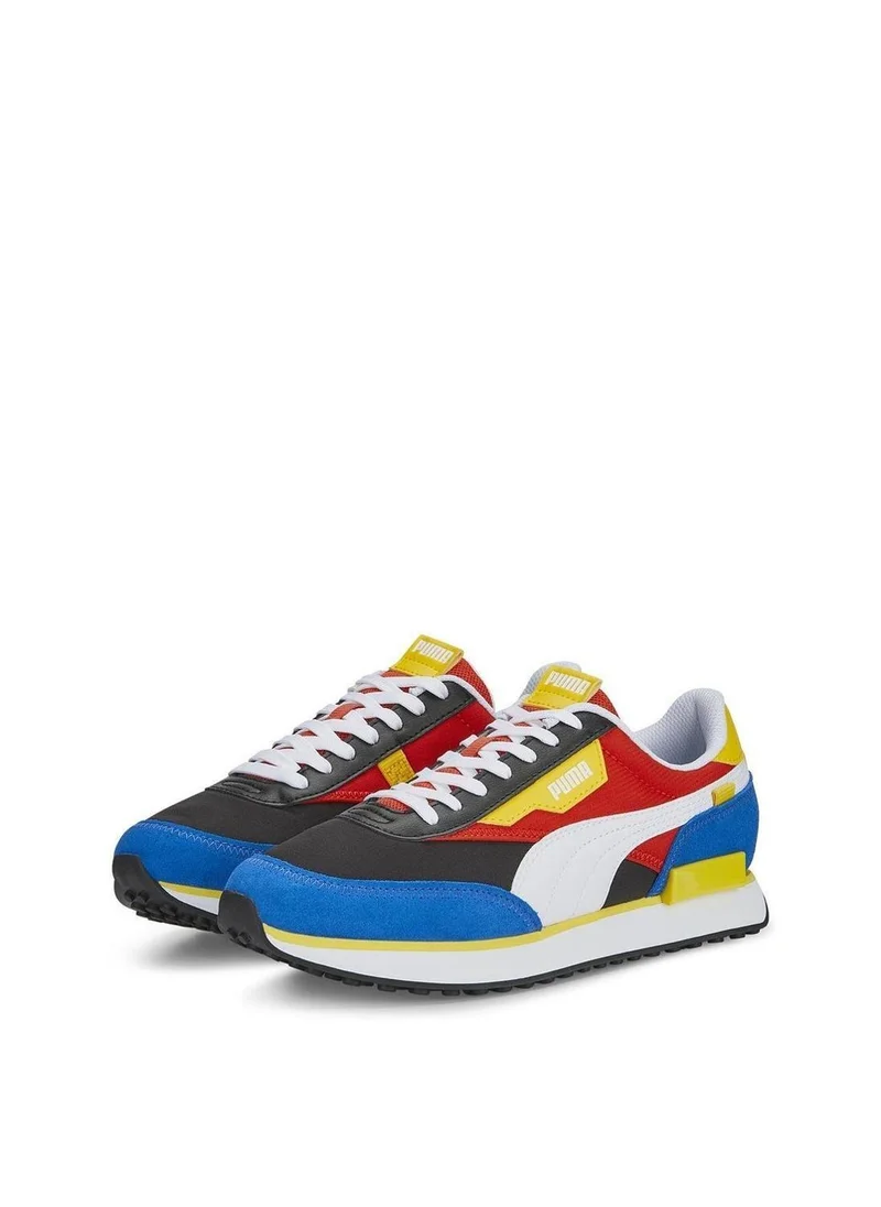 Puma Future Rider Red Blue Yellow Men's Shoes Puma Future Rider