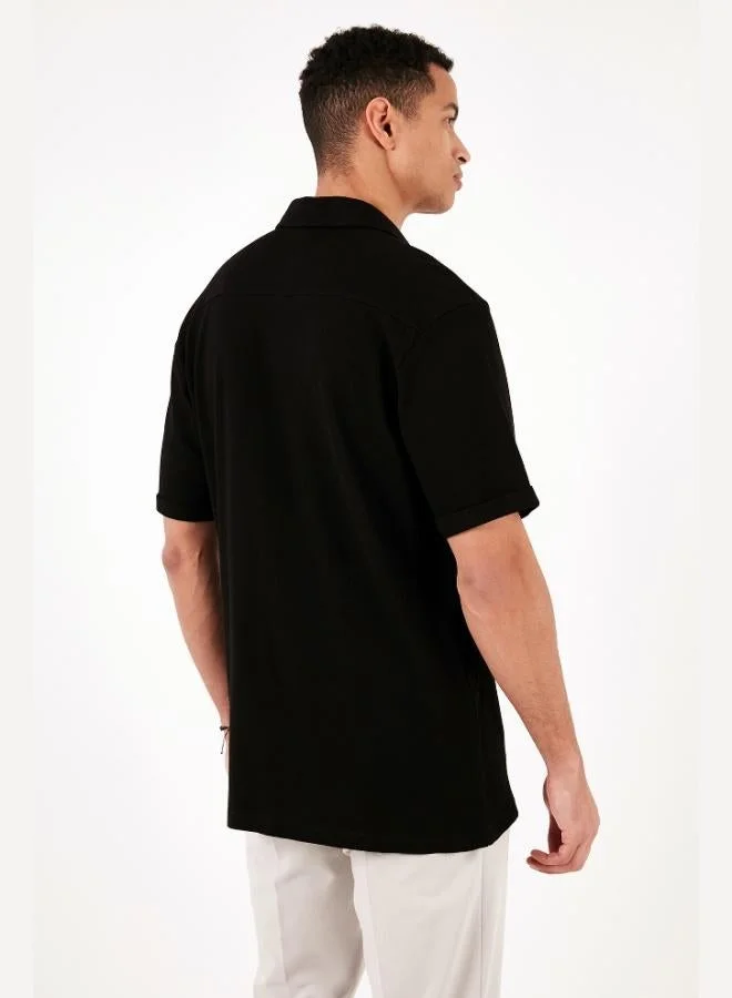 Buratti  Buratti Cotton Regular Fit Short Sleeve Shirt Men's SHIRT 5902724 for Men | Best Price UAE