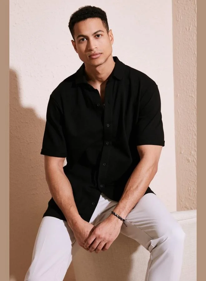 Buratti  Buratti Cotton Regular Fit Short Sleeve Shirt Men's SHIRT 5902724 for Men | Best Price UAE