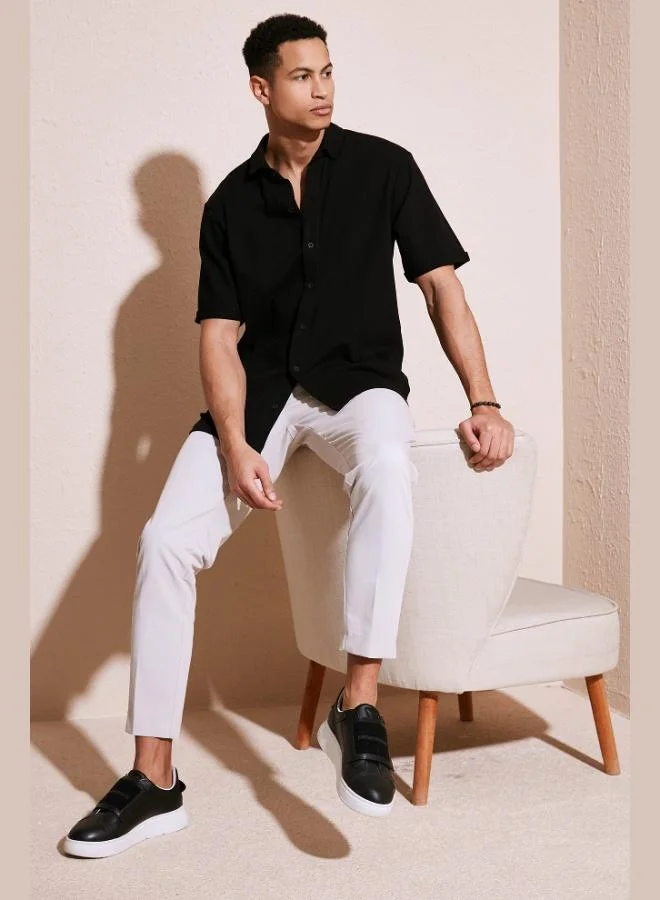 Buratti  Buratti Cotton Regular Fit Short Sleeve Shirt Men's SHIRT 5902724 for Men | Best Price UAE