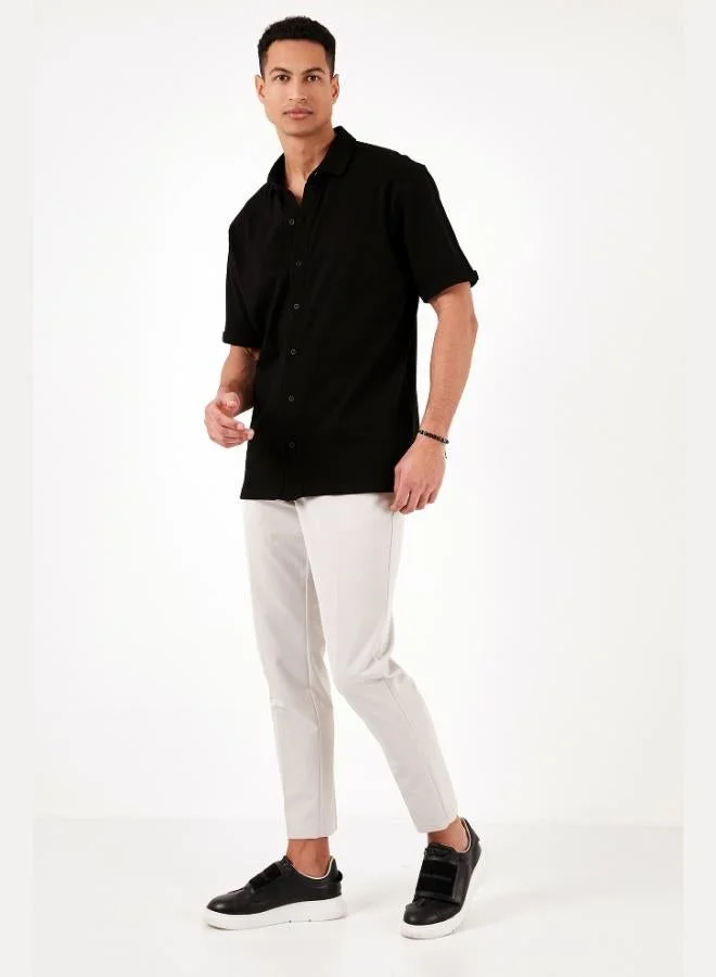 Buratti  Buratti Cotton Regular Fit Short Sleeve Shirt Men's SHIRT 5902724 for Men | Best Price UAE