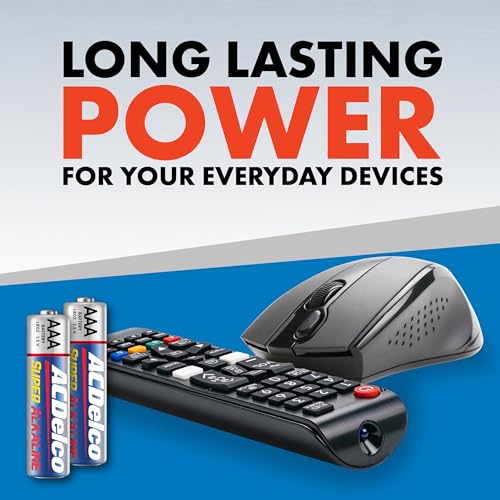 PowerMax ACDelco 100-Count Triple AAA Batteries, Maximum Power Super Alkaline Battery, 10-Year Shelf Life, Reclosable Packaging - Image 4