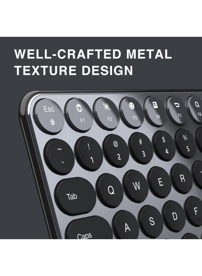 Smart Dual-Mode Wireless Connection Bluetooth Keyboard  85-Key Intelligent Voice Input - Image 5