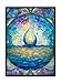 Katomula 100 MTG Card Sleeves with 100 Inner Sleeves Textured Back Art Sleeves Fit Standard Size Cards Island - Image 3