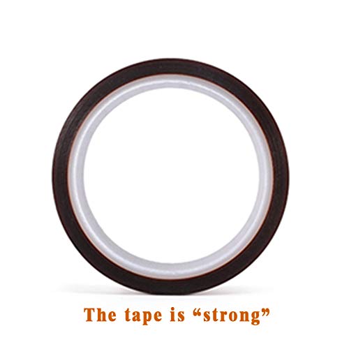 EQUTY BAYMERS 3 Pack PTFE Teflon Sheet 12 x 16" and 3 Rolls 10mm X 33m Heat Resistant Sublimation Thermal Tape for Heat Press Transfer,Non Stick Paper Reusable Craft Mat,Protects Iron,for Machines - Image 5