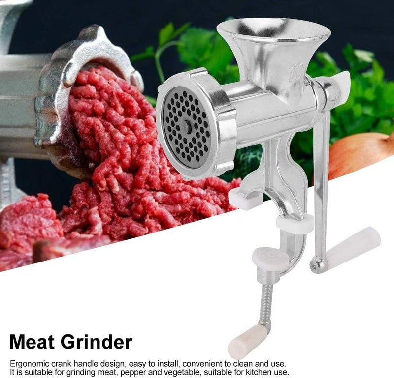 Household Manual Meat Grinder Hand Crank Meat Vegetable Mincer Sausage Stuffer Grinding Machine Kitchen Tool - Image 1