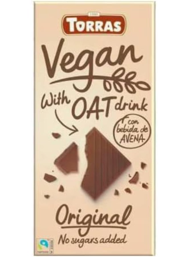 Vegan Chocolate With Oat Extract - 100g