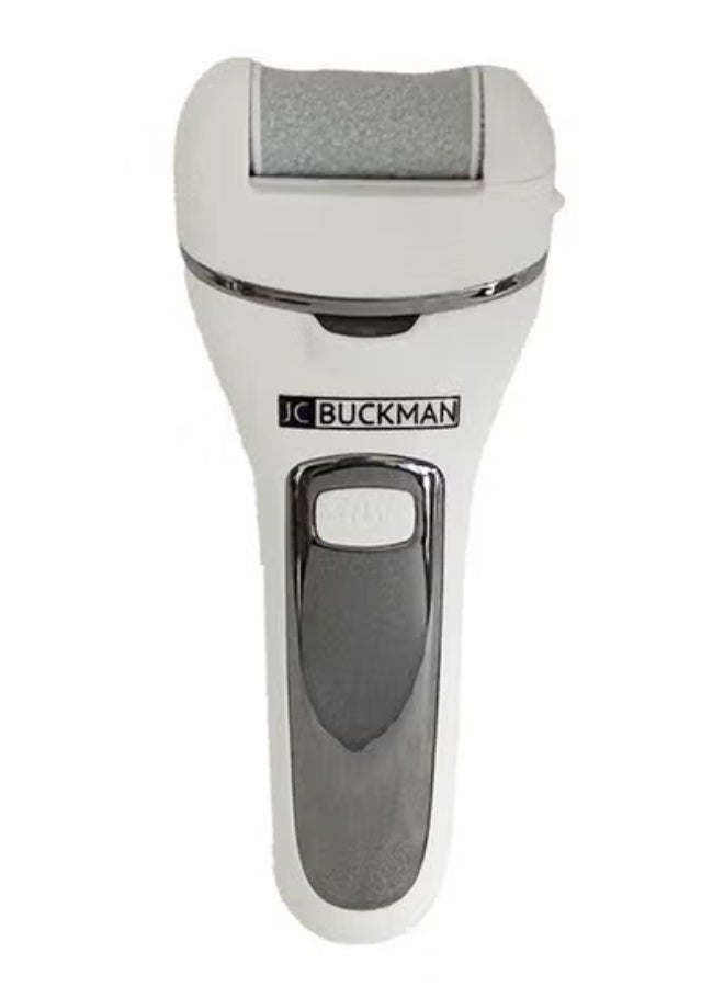 JC BUCKMAN Easy Pedi, Electric Foot Callus Remover Kit , Rechargeable, Portable Electronic Foot File Pedicure Tools - Image 1
