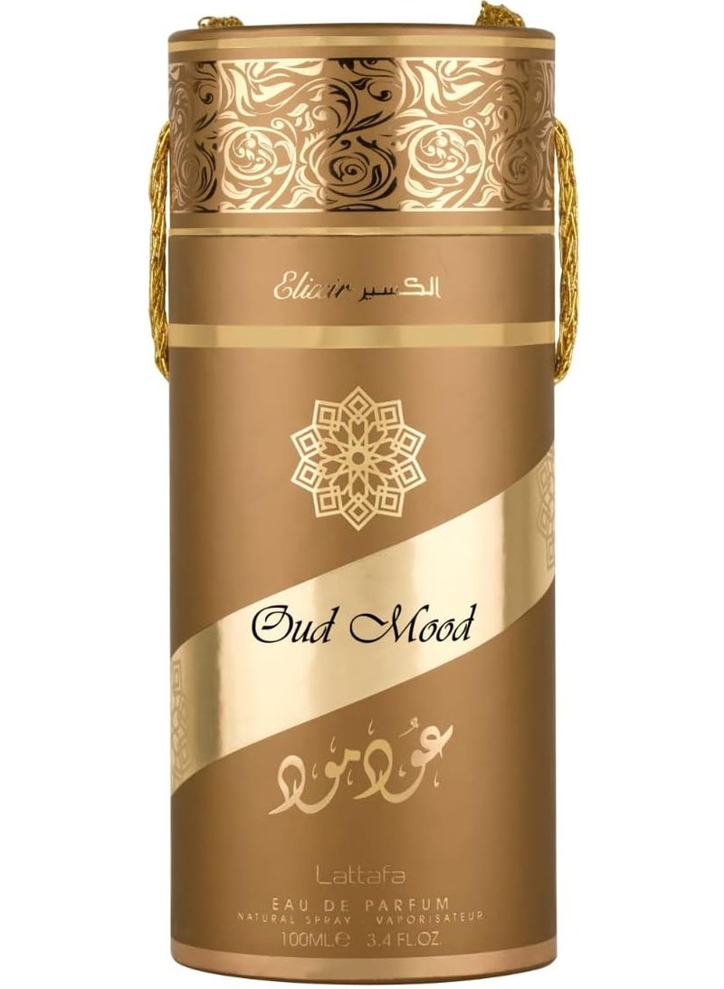 Lattafa Oud Mood Genuine Elixir Eau De Parfum, 100 Ml - Image 3