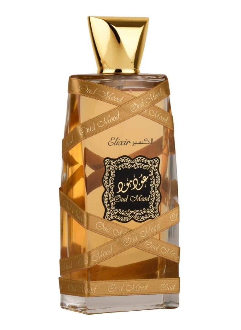 Lattafa Oud Mood Genuine Elixir Eau De Parfum, 100 Ml - Image 2