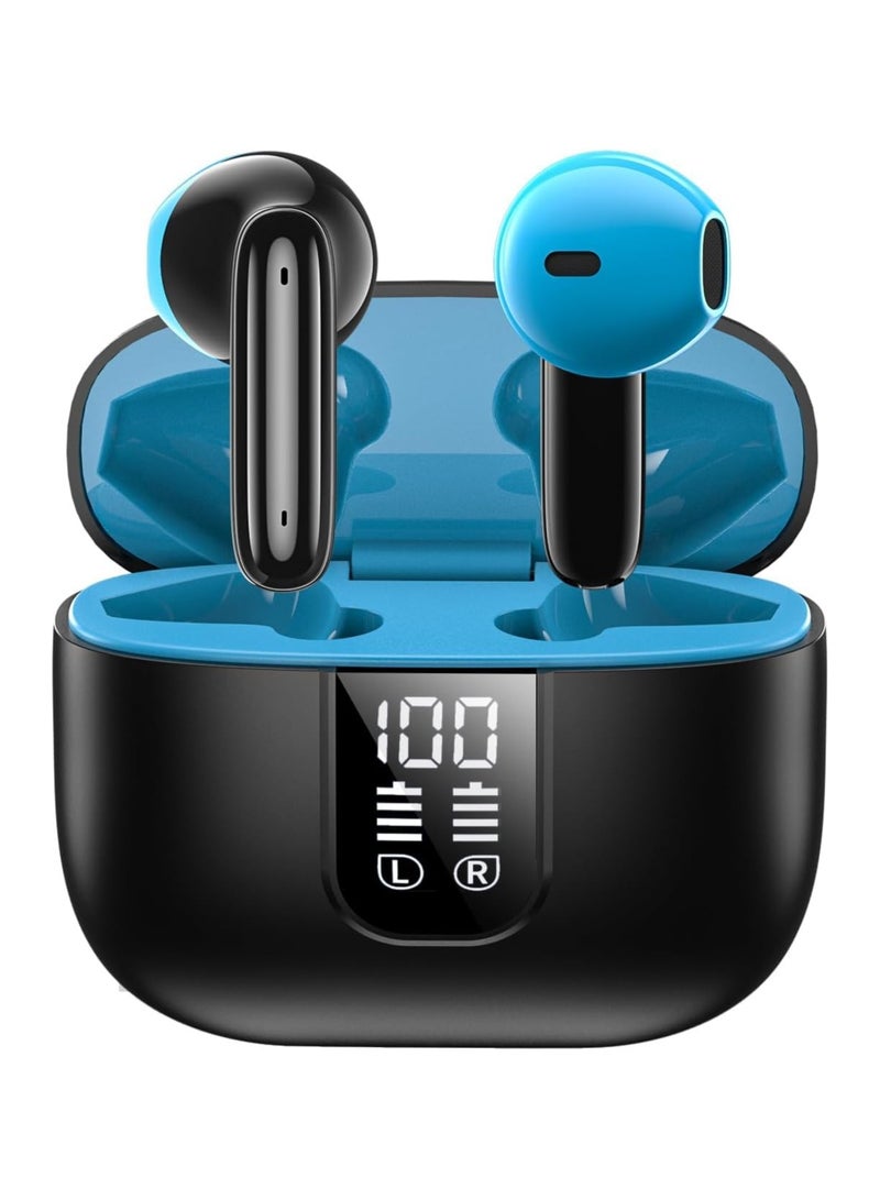 H2O Audio H2O RIPT LITE Performance Sport Ear Buds - Black & Blue - Image 1