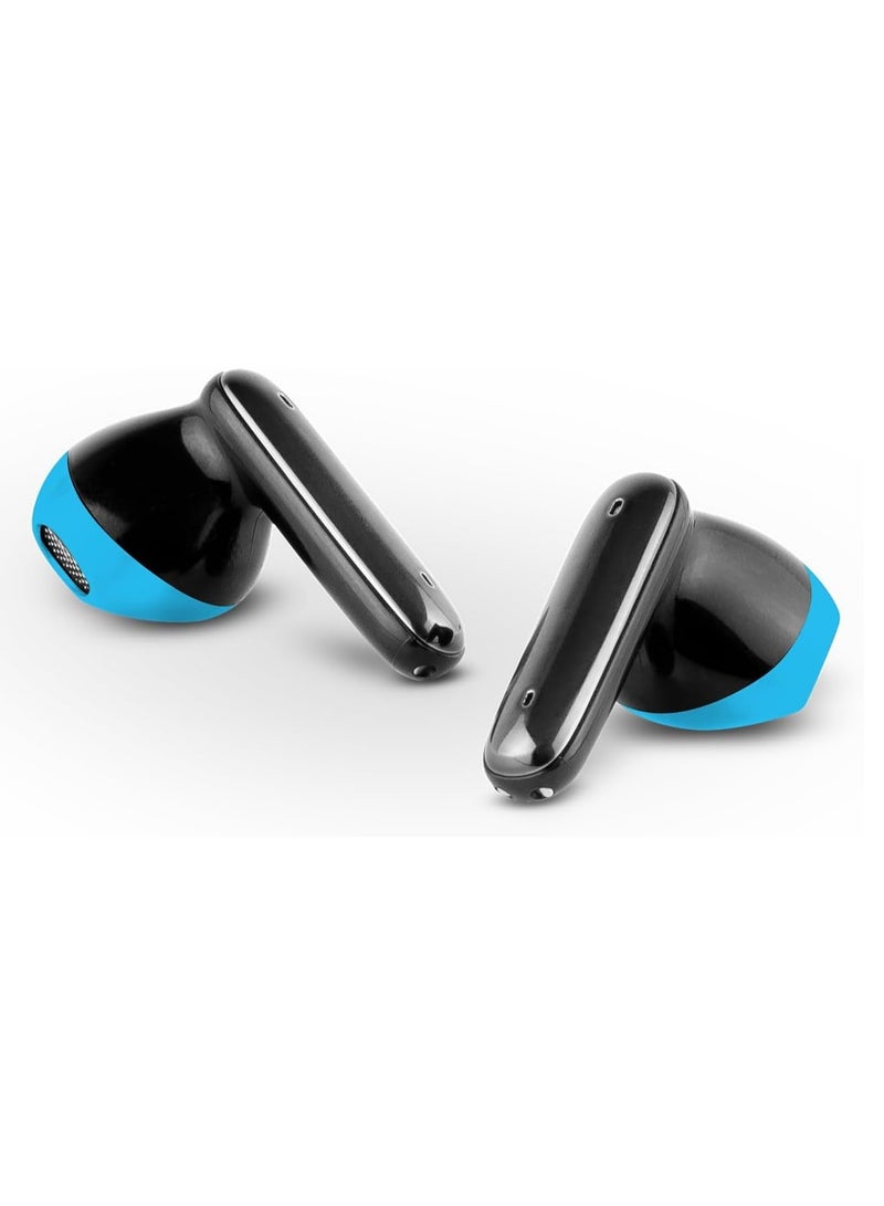 H2O Audio H2O RIPT LITE Performance Sport Ear Buds - Black & Blue - Image 2