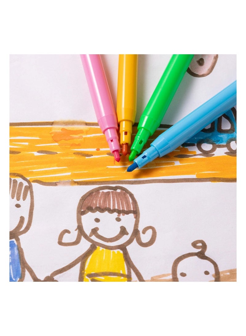 Deli 12-Piece Felt Colouring Pens Multicolour - Image 3