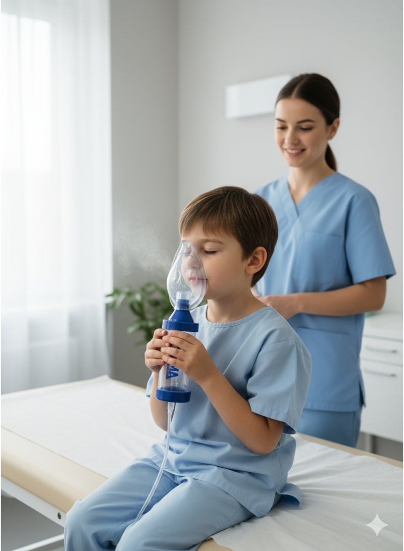 بريما PRIMA Atomizer Chamber مثالي للأطفال اللي بيواجهوا صعوبة في استخدام البخاخ، بيساعدهم يستنشقوا الدواء براحة وأمان. - Image 2