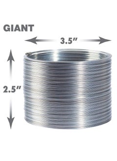 Just Play The Original Slinky® Brand Fidget Toy Pack: 1 Giant 1 Classic And 1 Slinky Junior Walking Metal Spring Kids Toys For Ages 5 Up  - Image 4
