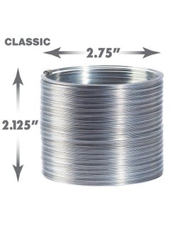 Just Play The Original Slinky® Brand Fidget Toy Pack: 1 Giant 1 Classic And 1 Slinky Junior Walking Metal Spring Kids Toys For Ages 5 Up  - Image 5