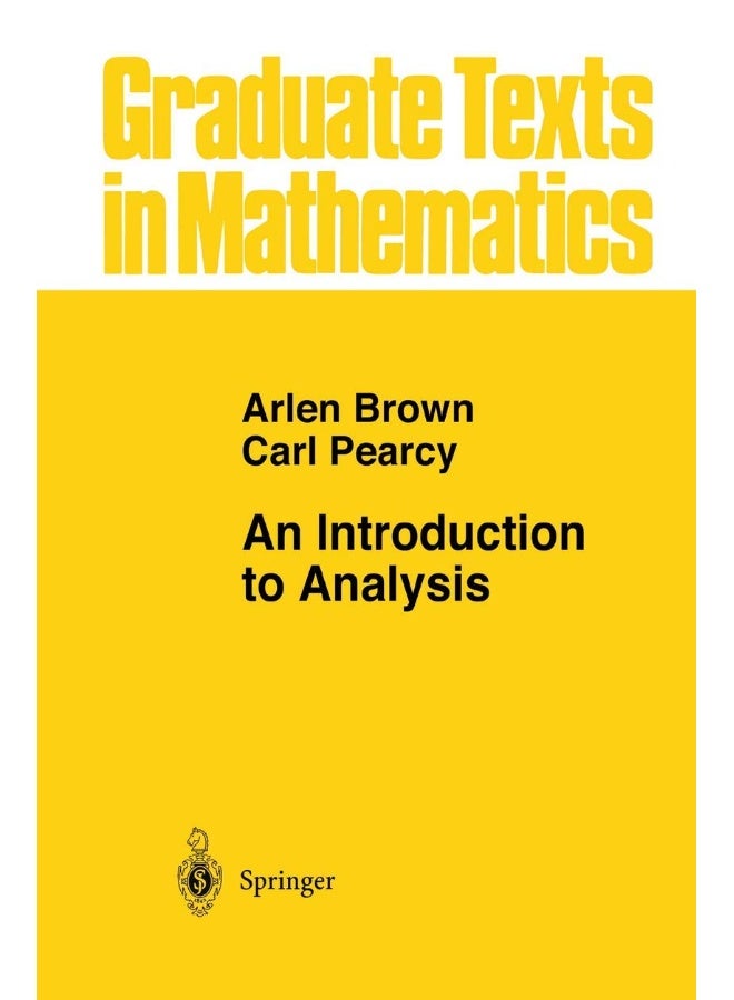 An Introduction to Analysis 