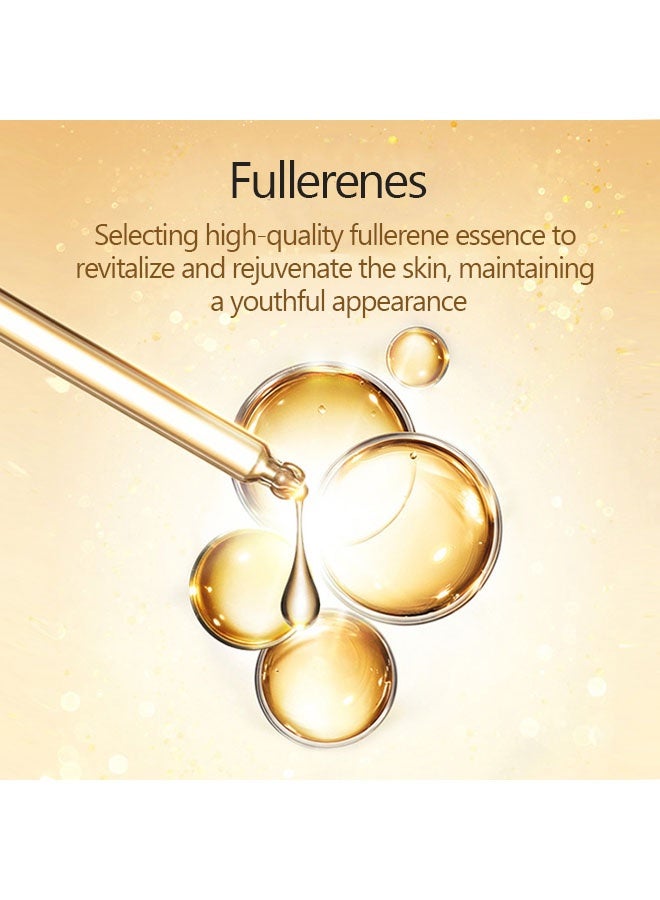 YZKMSKIN Fullerene Placenta Essence，Nourishing Anti-Aging Night Serum, Vitamin E Face Serum for Dark Spots, Wrinkle Reduction & Skin Brightening, Face Serum for Women 30PCS - Image 5