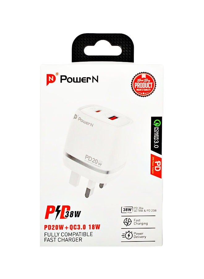 POWER N 38W Power N wall charger - PD fast charging - Image 2