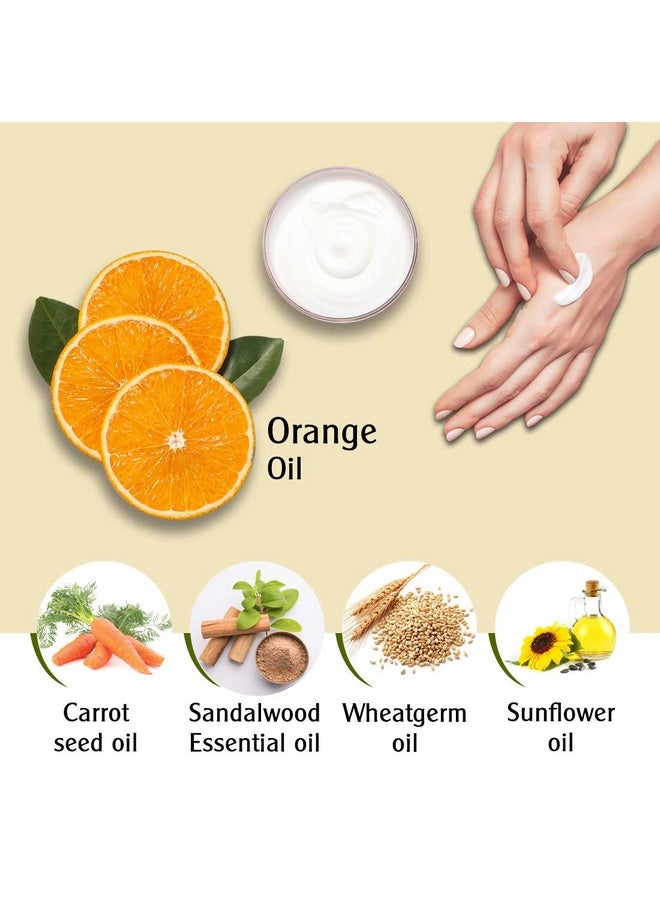 Keya Seth Aromatherapy Keya Seth Aromatherapy Skin Defence Orange Face & Body Moisturizer Enriched With Orange Essential Oil Deep Nourishing Ultralight Non Stickyno Mineral Oil Parabens Color & Pg (400Ml)  - Image 3