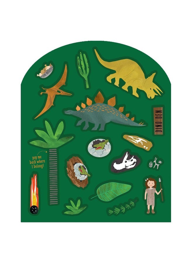 Floss & Rock Dino Stick & Play Book (Hardcover) - Image 3