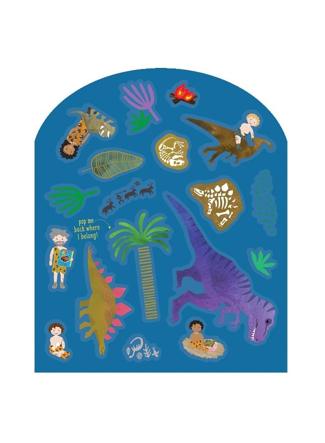 Floss & Rock Dino Stick & Play Book (Hardcover) - Image 2