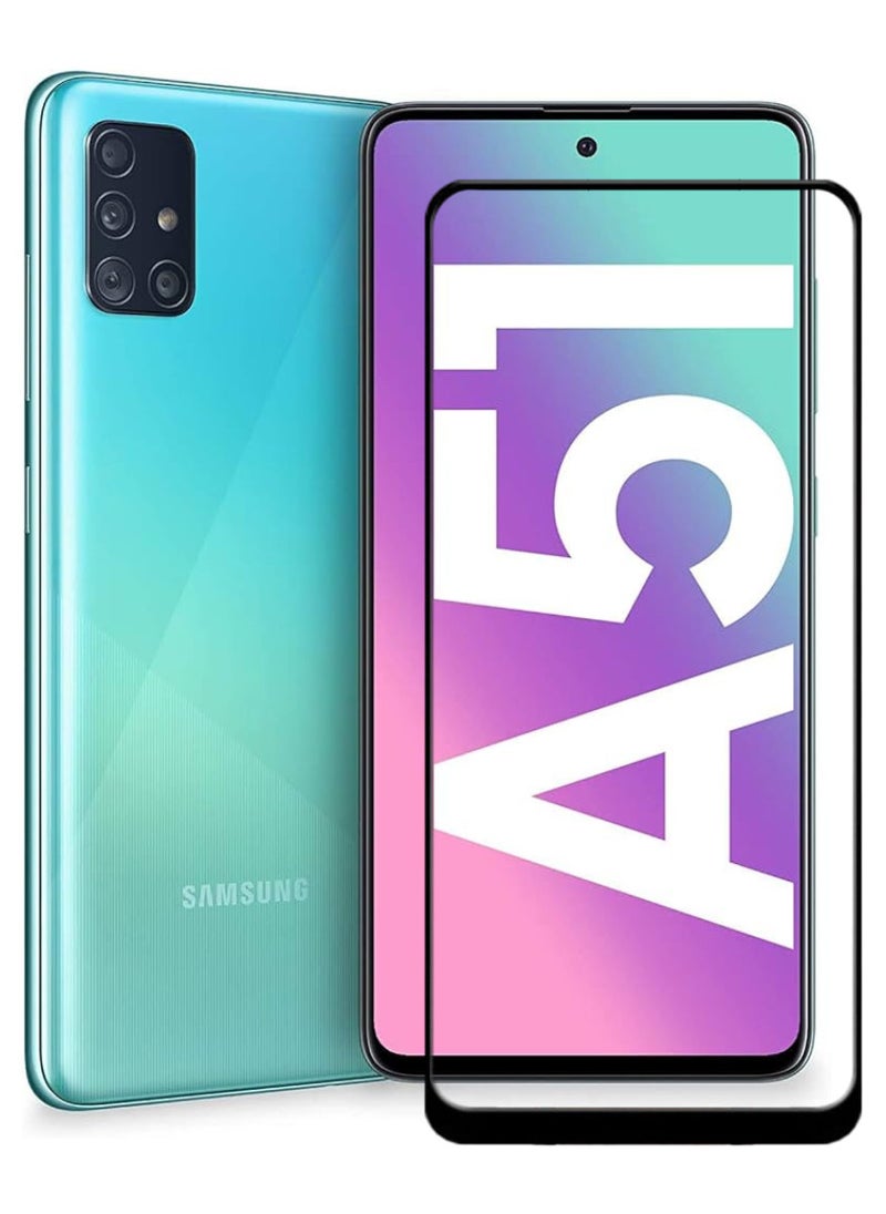 ACLIX Antistatic ESD Dustproof Premium Quality High Definition Tempered Glass Screen Protector Designed For Samsung Galaxy A51 - Image 1