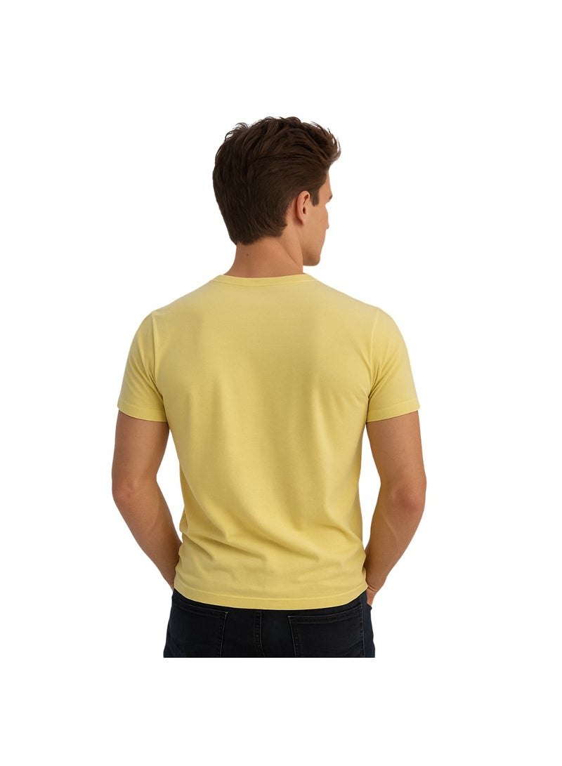 برينت شوب فور مي تي شيرت رجالي برقبة مستديرة للكبار 170 جرامًا في المتر المربع من القطن الخالص الألوان الأساسية - Image 5