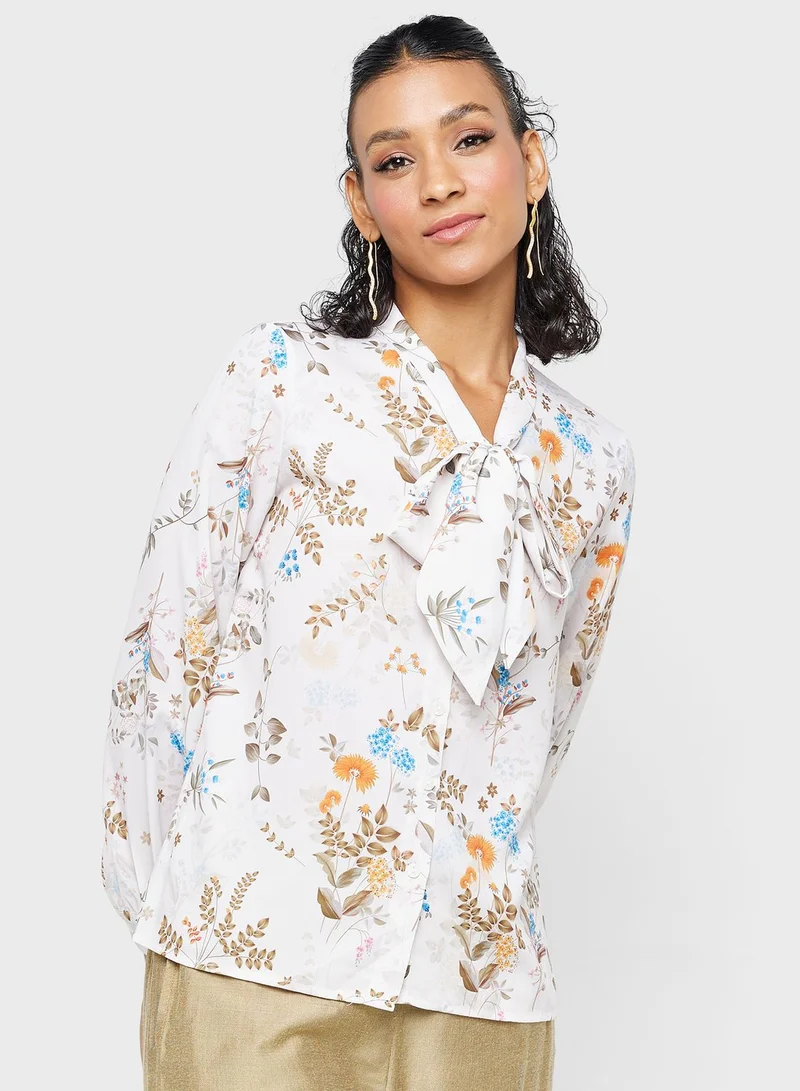 ايلا Ditsy Print Button Down Shirt