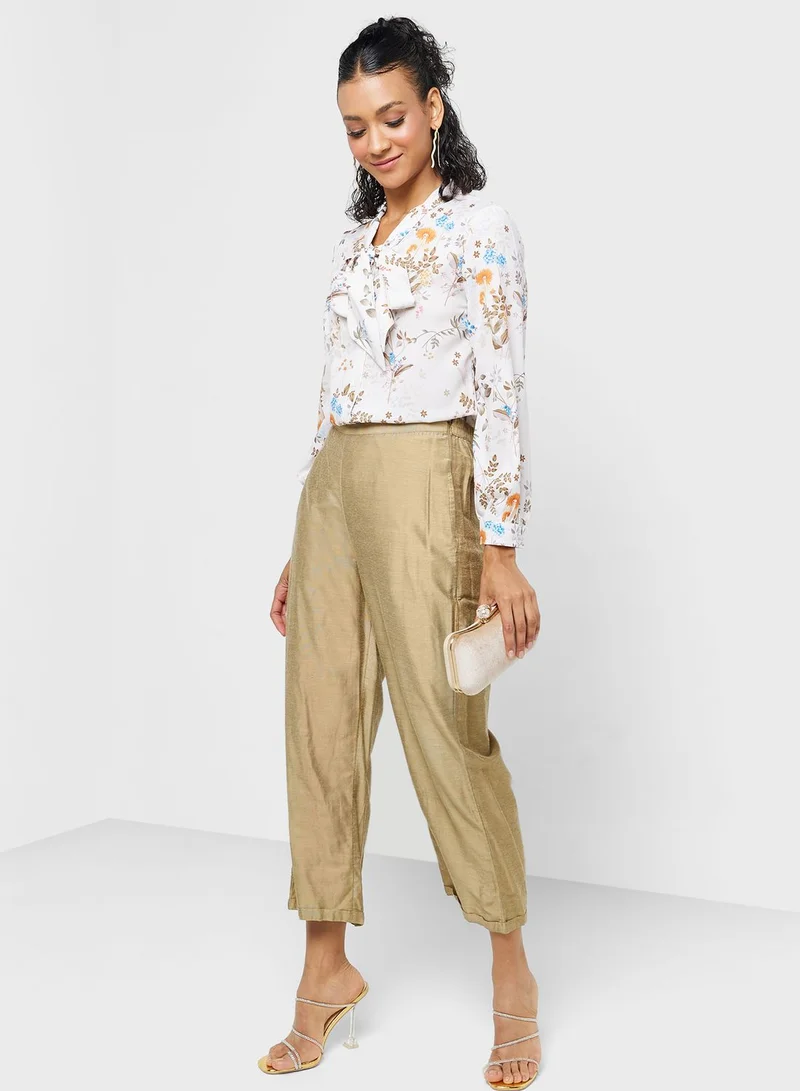 ايلا Ditsy Print Button Down Shirt