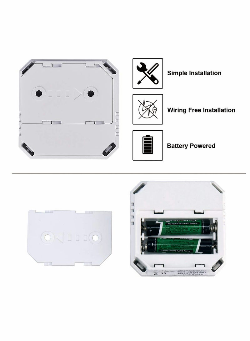 SOLARAE Carbon Monoxide Detector, CO Gas Monitor Alarm Detector Sensor with LED Digital Display and Sound Warning for Home, Depot, Battery Powered - Image 5