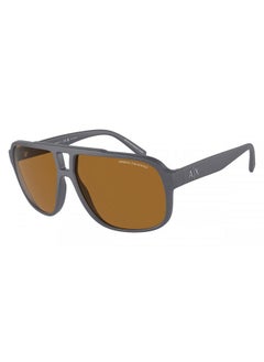 Armani Exchange Full Rim Rectangle Sunglasses 4104S,61,8249,83  - Image 1