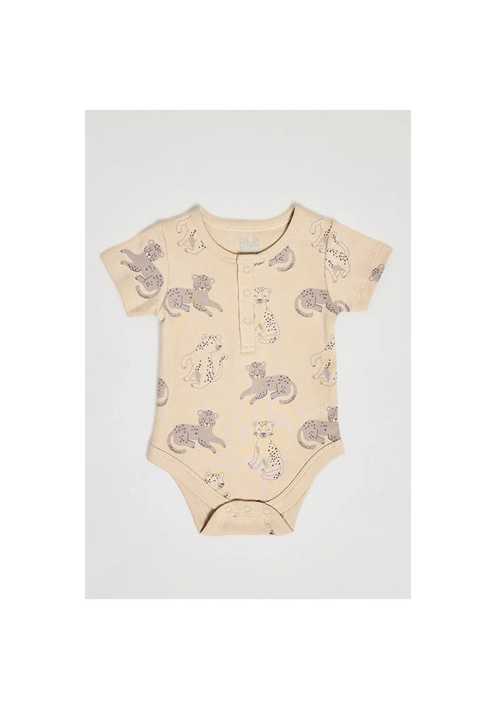 R&b 3 Pack Printed Bodysuits