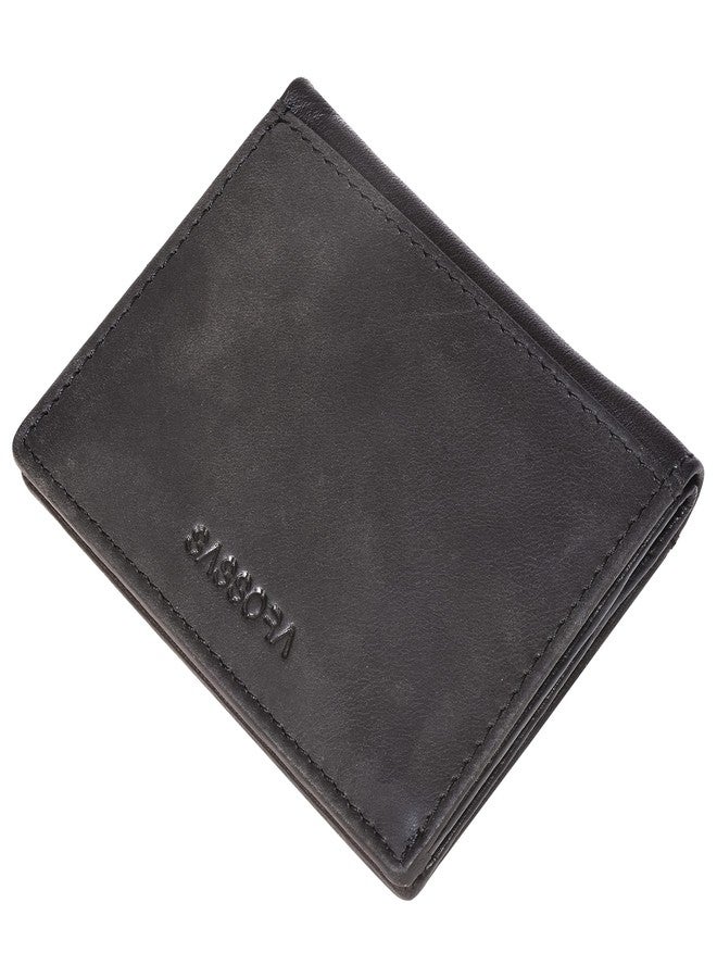 Sassora Genuine Leather Women Small Card Holder - A129_NEO (Black) - Image 3