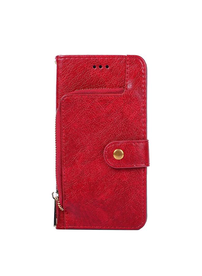 S-TOP Case For Samsung Galaxy M33 5G Zipper Bag Leather Phone Case - Image 2