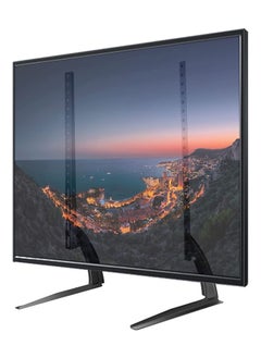 Universal TV Stand Tabletop for 40 to 70 inch Plasma LCD LED Flat Screen TVs, LCD TVs Premium Height Adjustable Leg Stand, Holds Up 35kg