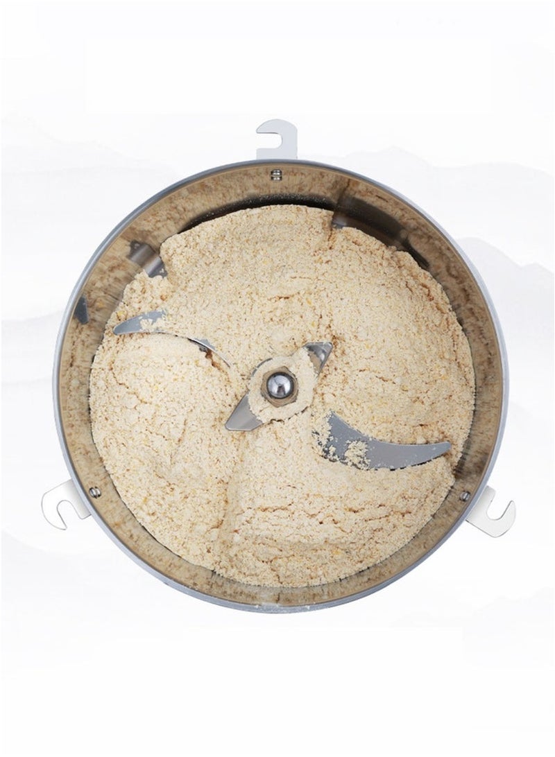 عربست مطحنة حبوب كهربائية 1000 جرام 2400 وات، مطحنة فائقة النعومة للأعشاب/التوابل/المكسرات/الحبوب، طحن سريع في 30 ثانية مع حماية من الحمل الزائد ومؤقت 5 دقائق، آلة طحن قهوة القمح الجاف - Image 5