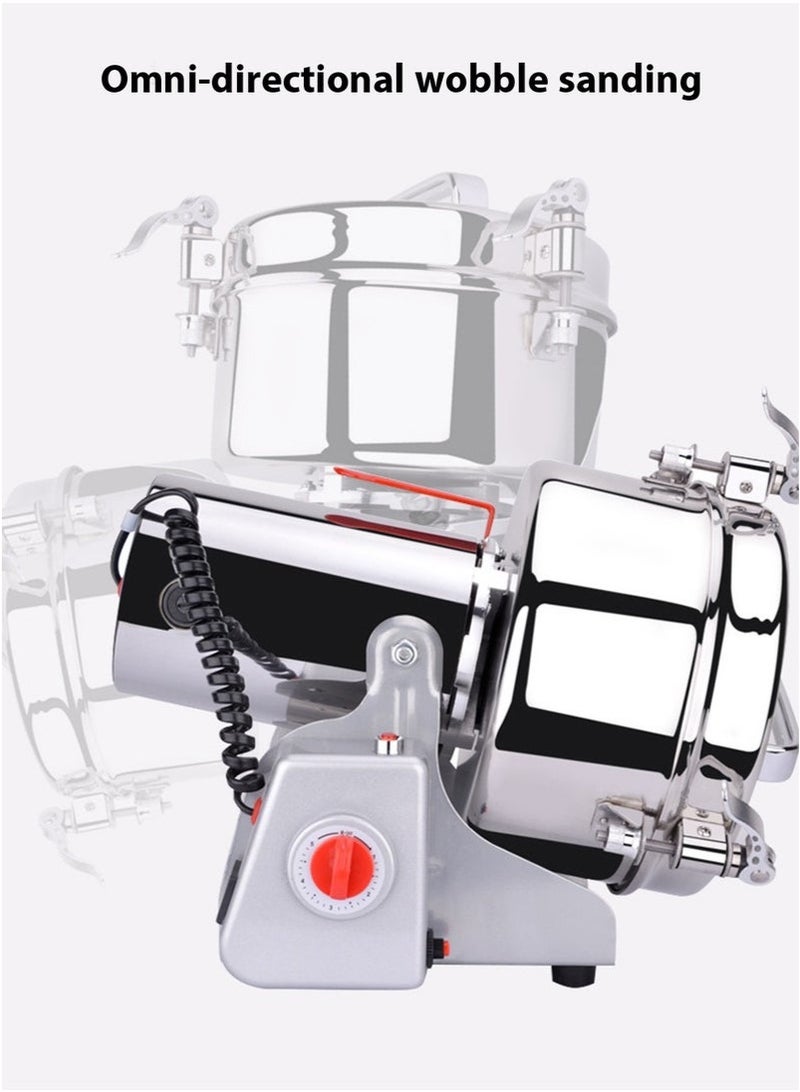 عربست مطحنة حبوب كهربائية 1000 جرام 2400 وات، مطحنة فائقة النعومة للأعشاب/التوابل/المكسرات/الحبوب، طحن سريع في 30 ثانية مع حماية من الحمل الزائد ومؤقت 5 دقائق، آلة طحن قهوة القمح الجاف - Image 3